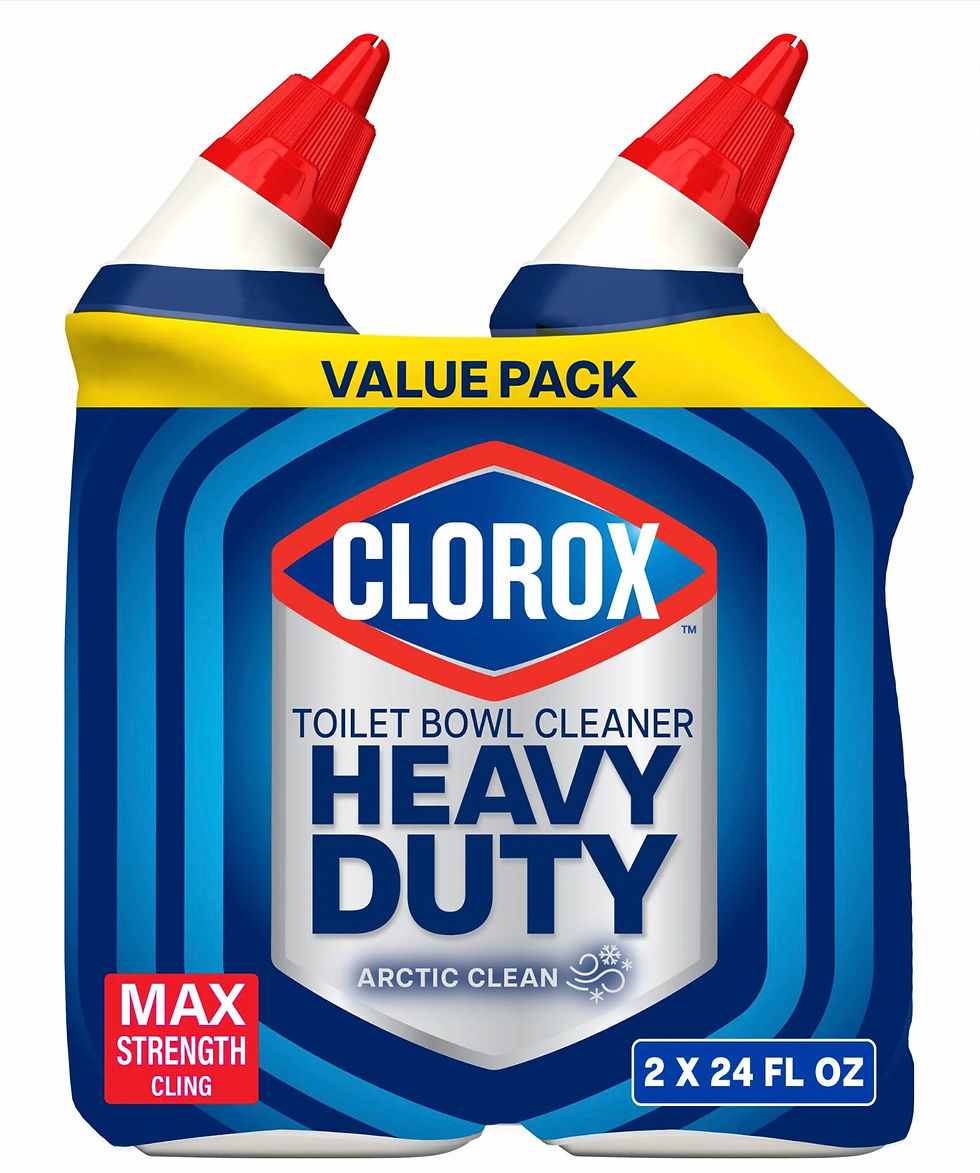 Thumbnail: Clorox Toilet Bowl Cleaner Heavy Duty Stain and Ring Remover, Arctic Clean, 24 F