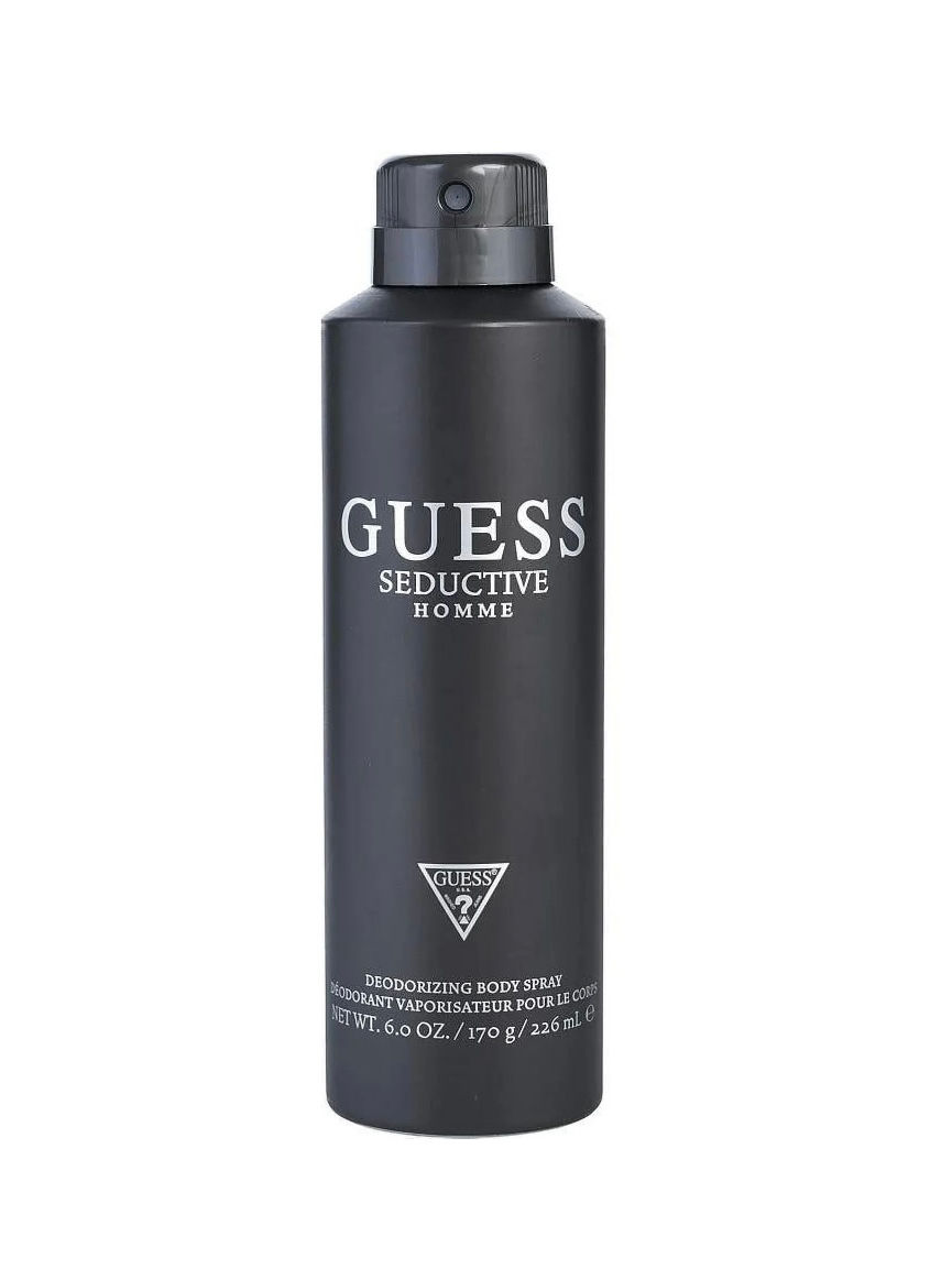 Guess Seductive Homme Body Spray, Size 6 fl. oz, Gender for Men, Scent Amber Spi