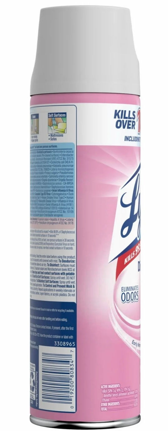 Thumbnail: Lysol Disinfectant Spray for Sanitizing Antibacterial Disinfecting, Early Mornin