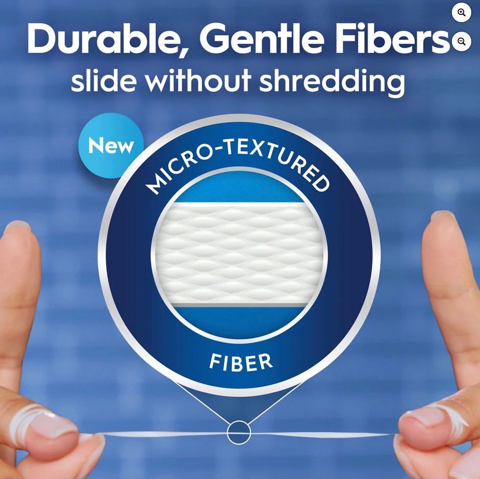 Thumbnail: Oral-B Floss, Glide Plus Scope flavor, Mint Dental Floss, 2 count, 80 meters