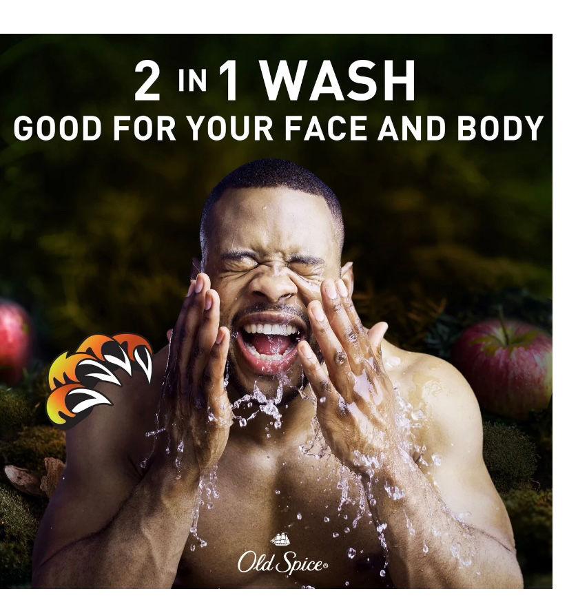 Thumbnail: Old Spice Men's Body Wash, Bearglove, Long Lasting Lather, 33.4 fl oz