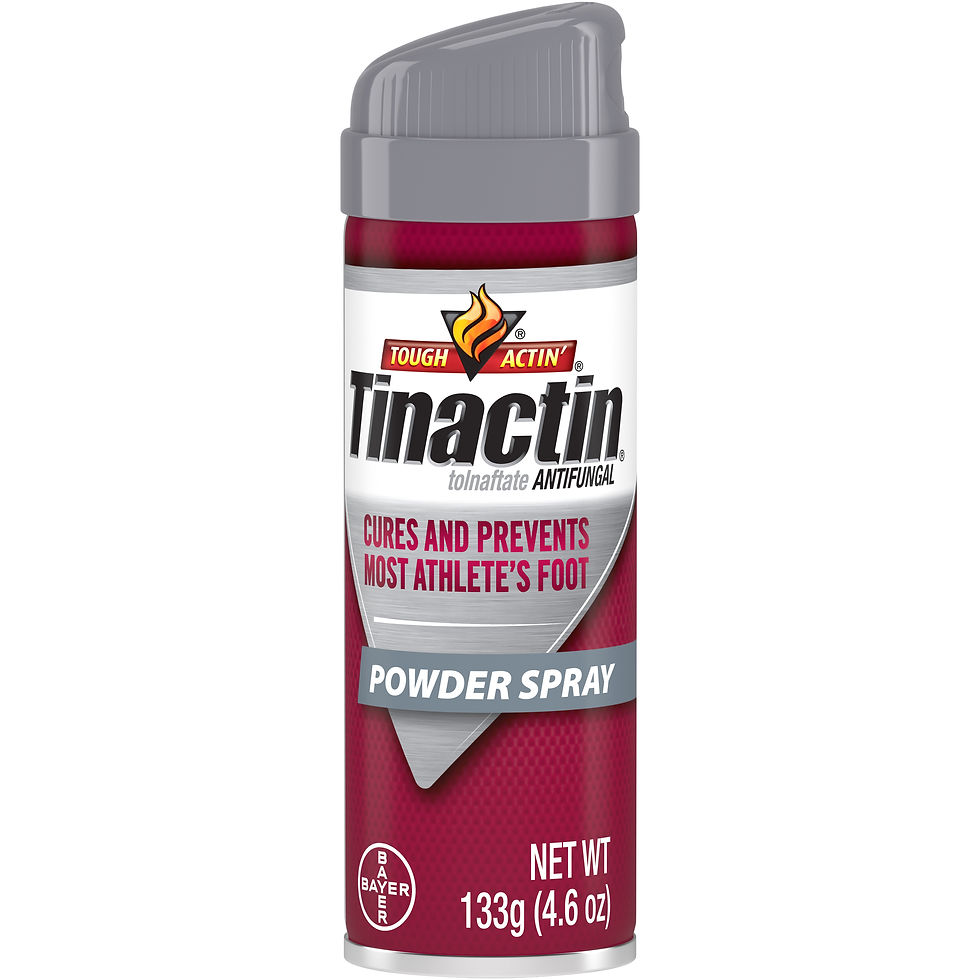 Thumbnail: Tinactin Athlete's Foot Spray Antifungal Powder Spray, 4.6 oz Can