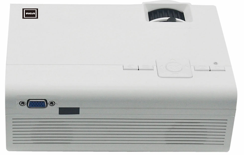 Thumbnail: RCA RPJ119 Home Theater Projector - up to 150 Lumens 1080p Playback