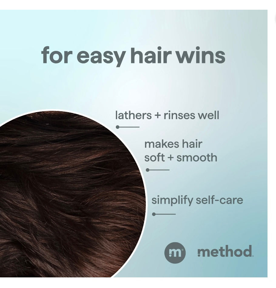 Thumbnail: Method Men 2-in-1 Shampoo and Conditioner, Sea + Surf - Cleans and Conditions