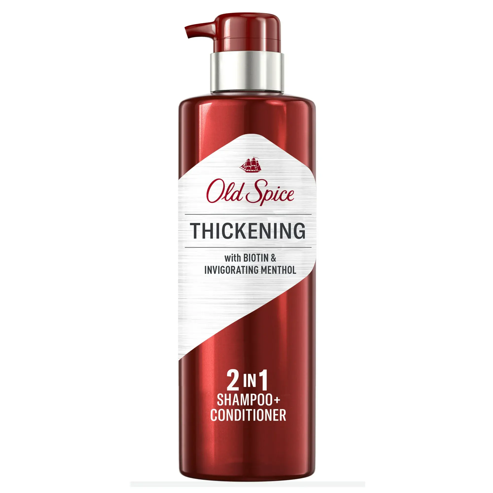 OLD SPICE  Thickening 2 in 1 Shampoo & Conditioner, 17.9 fl oz