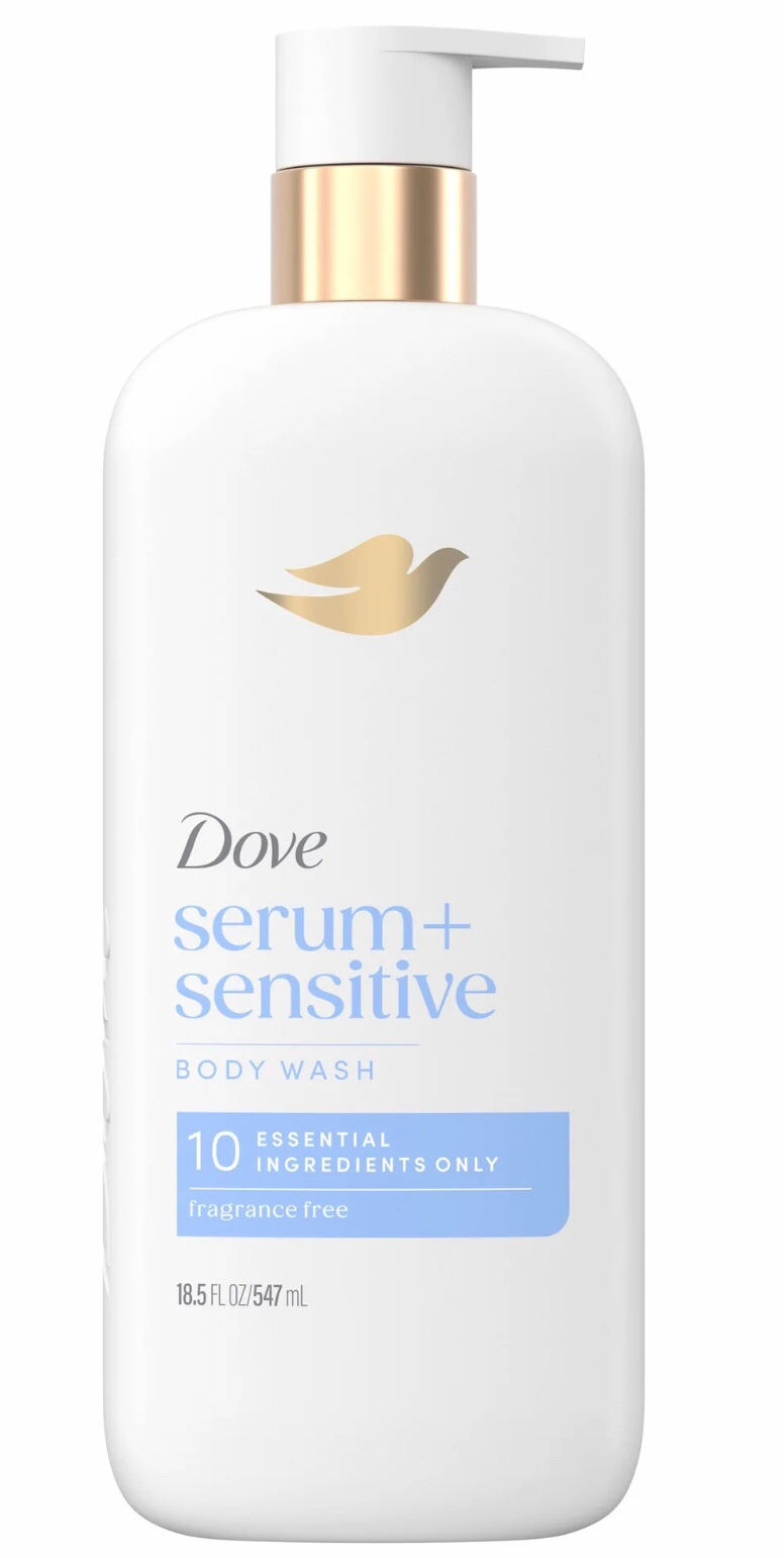 Dove Fragrance Free Body Wash Ultra Sensitive 18.5 oz