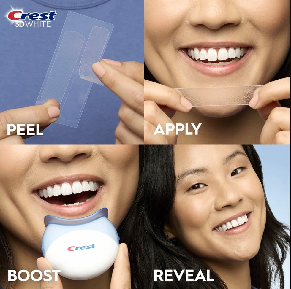 Thumbnail: Crest 3D Whitestrips Professional White with Light At-home Teeth Whitening Kit, 