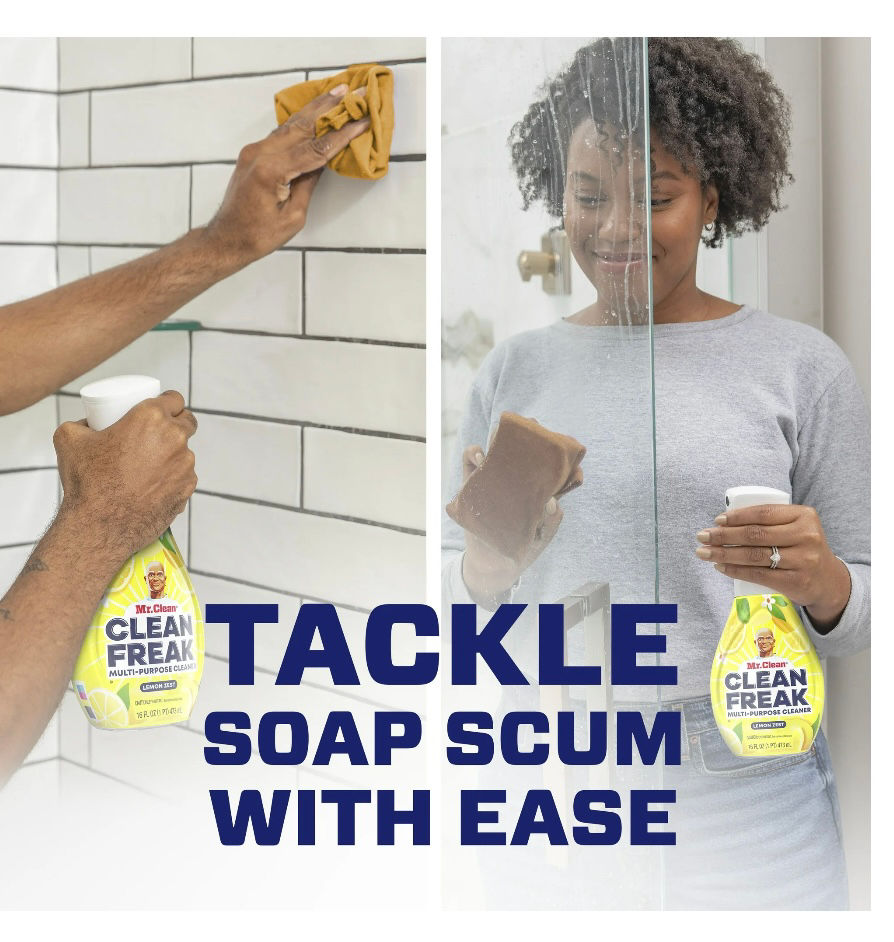 Thumbnail: Mr. Clean Clean Freak All Purpose Cleaner Spray, Multi-Surface Cleaning, Lemon