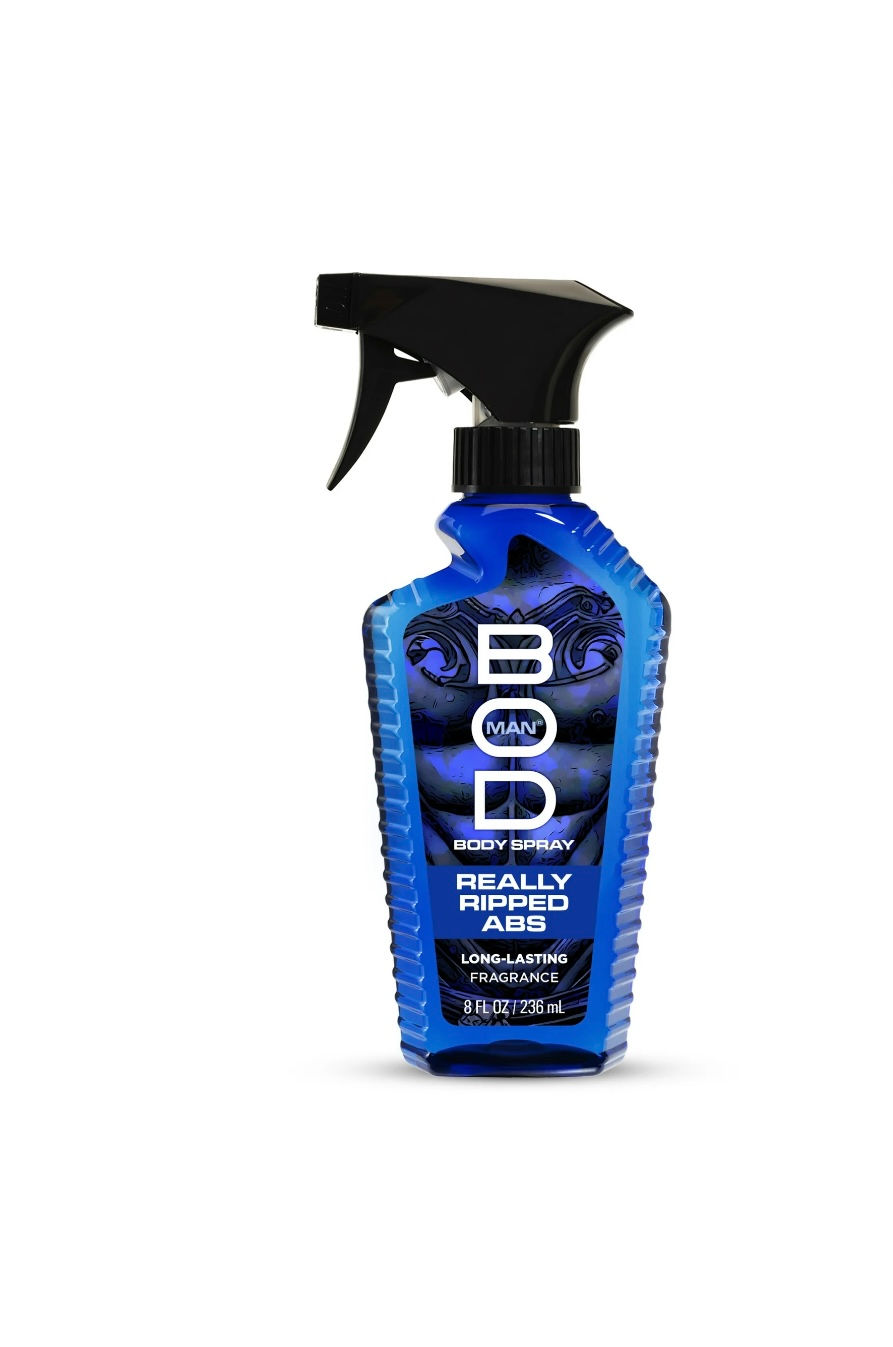 BOD Man Really Ripped Abs Fragrance Body Spray, 8 fl oz