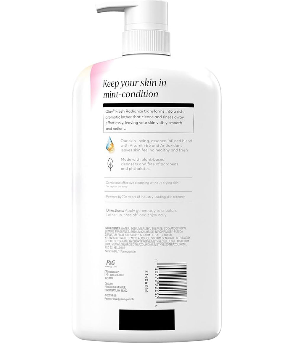 Thumbnail: Olay Body Wash for Women, Fresh Radiance, 24/7 Skin-Loving Freshness, Visibly Ra