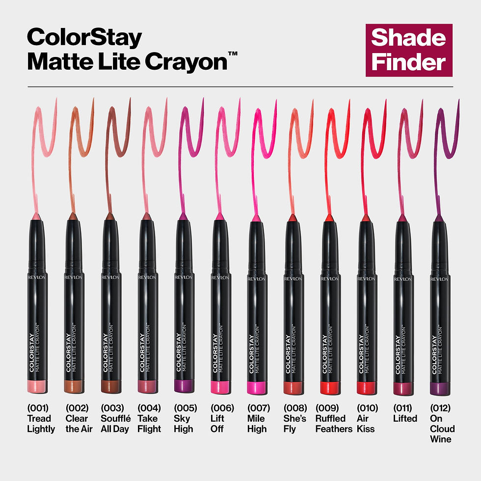 Thumbnail: Revlon ColorStay Matte Lite Crayon Lightweight Lipstick, 008 She's Fly