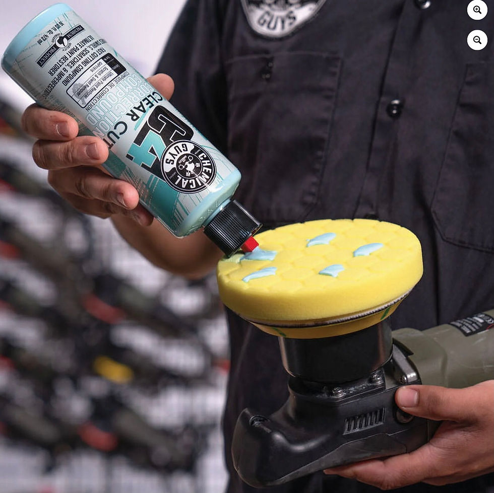 Thumbnail: Chemical Guys GAP11616 C4 Clear Cut Correction Compound, 16 oz.