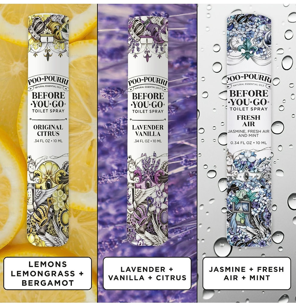 Thumbnail: Poo-Pourri Before-You-Go Toilet Spray, On-The-Go, Travel Size Variety 10 mL - Or