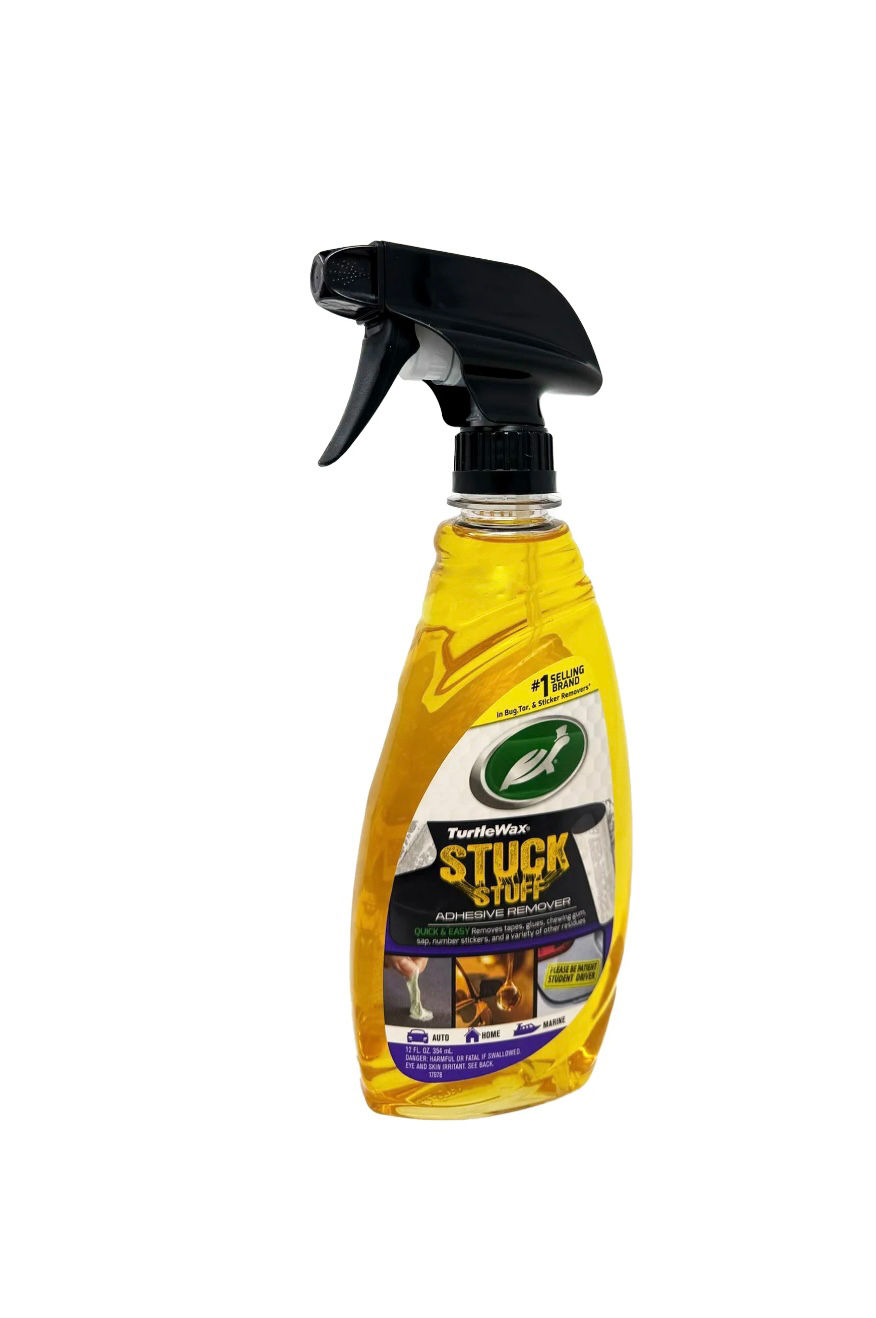 Turtle Wax Stuck Stuff – 12oz Adhesive Remover Trigger Spray for Stickers, Decal