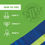 Thumbnail: Frogg Toggs Chilly Mini® Cooling Wrap Sports Towel