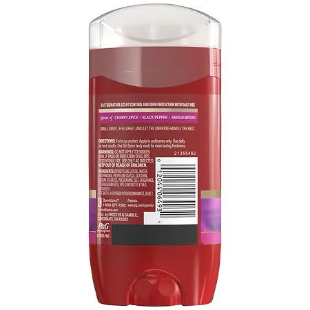 Thumbnail: Old Spice Red Collection Deodorant for Men, Karma Scent, 3oz