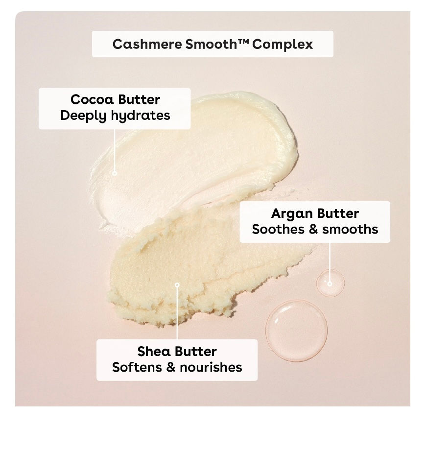 Thumbnail: eos Vanilla Cashmere Whipped Body Butter, Rich Moisture, Deep Hydration for Dry 