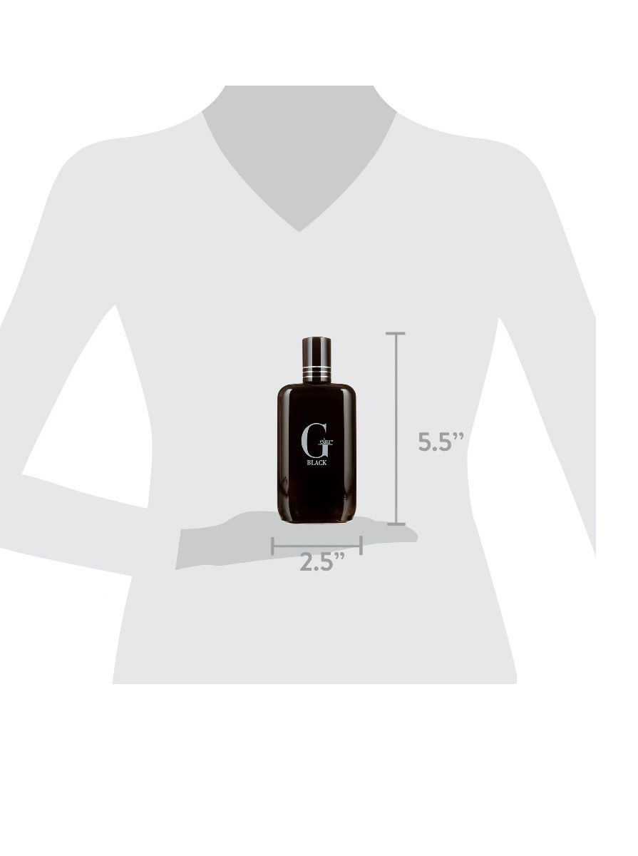 Thumbnail: ParfumsBelcam Geau Black Eau De Toilette Spray, Cologne for Men, 3.4 fl oz