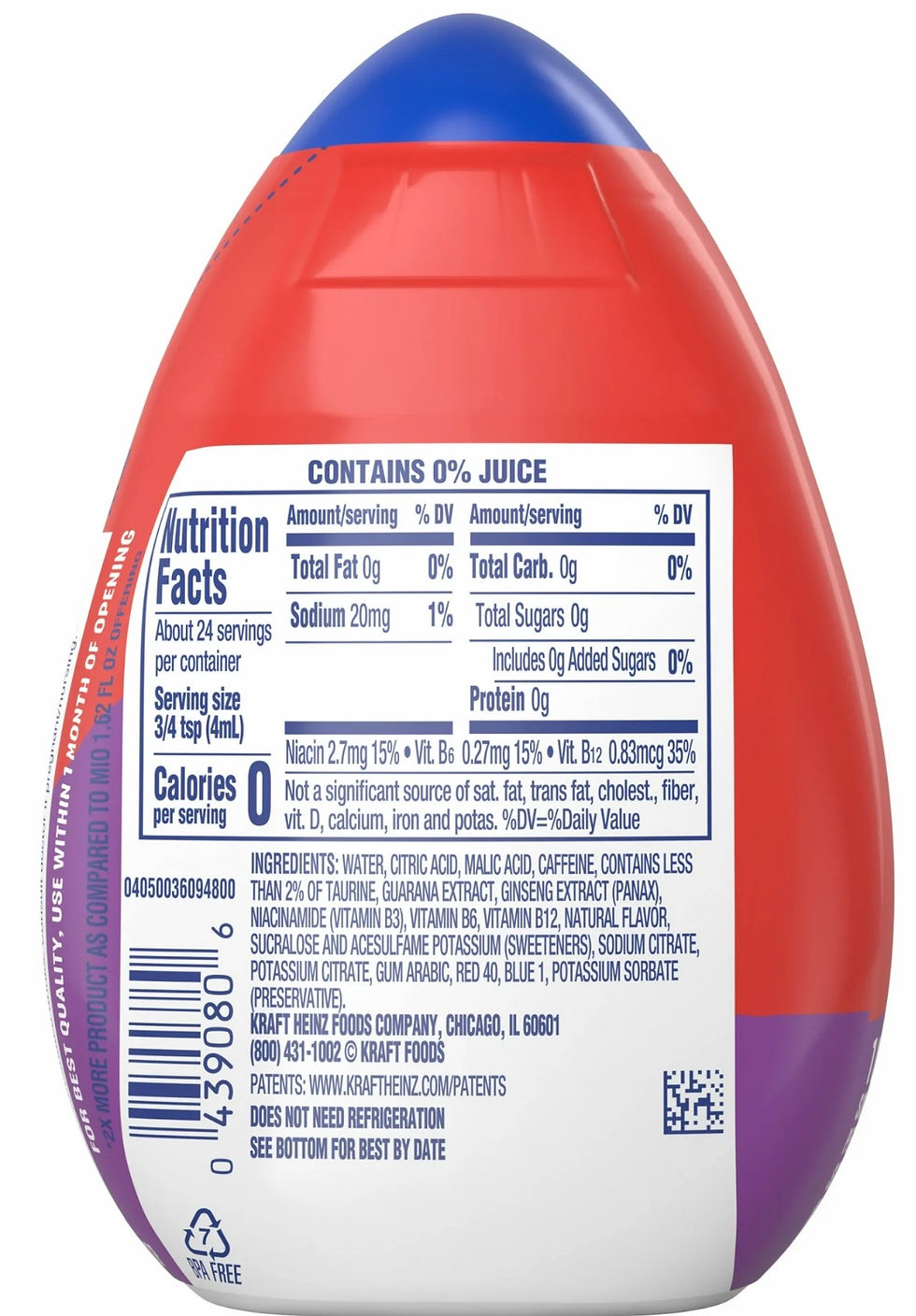 Thumbnail: Mio Energy Acai Berry Flavored with Other Natural Flavor Liquid Water Enhancer, 