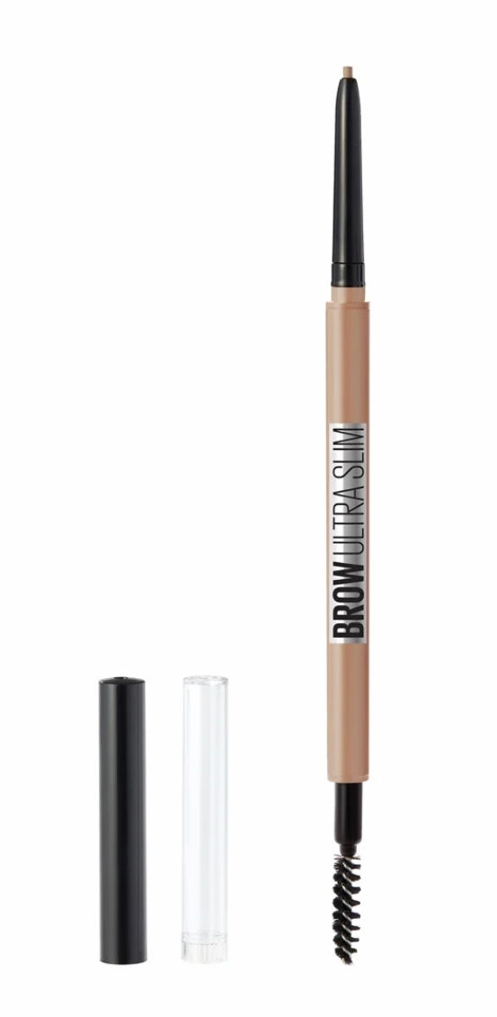 Maybelline Brow Ultra Slim Defining Eyebrow Pencil, Light Blonde, 0.003 oz.