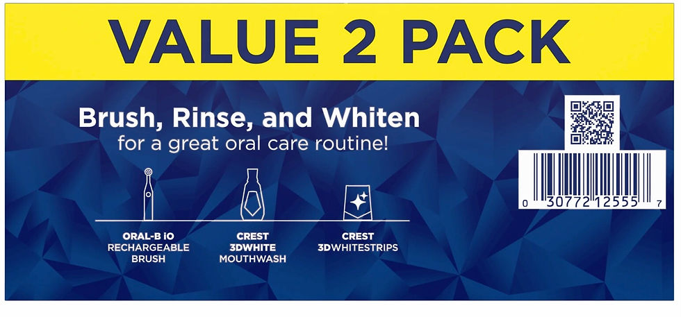 Thumbnail: Crest Toothpaste, 3D White Advanced Glam White Whitening Toothpaste, 3.3 oz, Pac