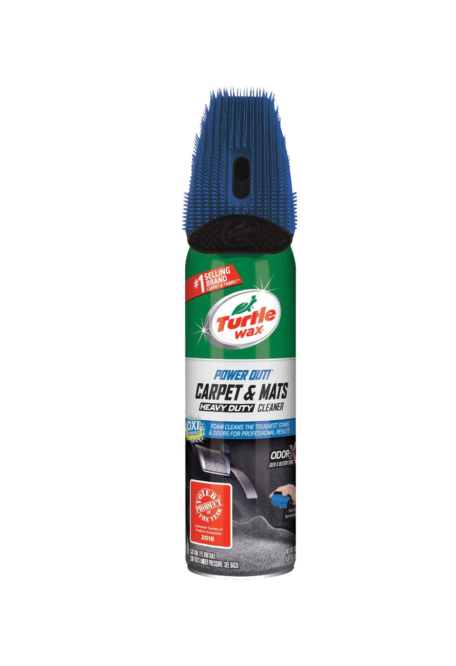 Turtle Wax Heavy Duty Carpet & Mats Cleaner, Odor Eliminator 18 Fl Oz