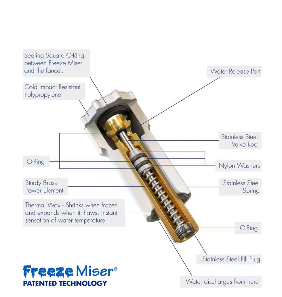 Thumbnail: Outdoor Faucet Freeze Protection by FREEZE MISER 