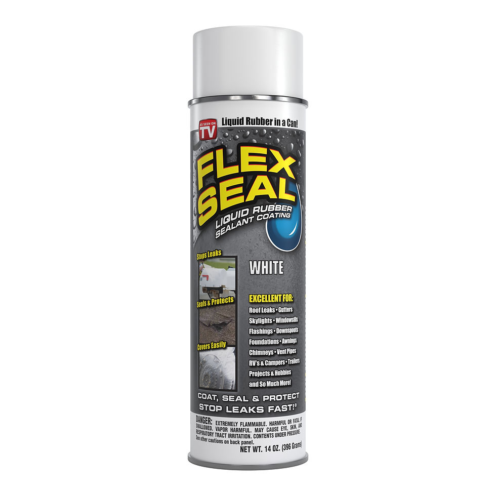 Flex Seal As Seen on TV Aerosol Liquid Rubber Sealant Coating, 14 oz, White