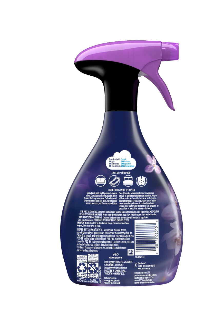 Thumbnail: Febreze Fabric Spray Air Freshener, Odor-Fighting Fabric Refresher, Downy Calm, 