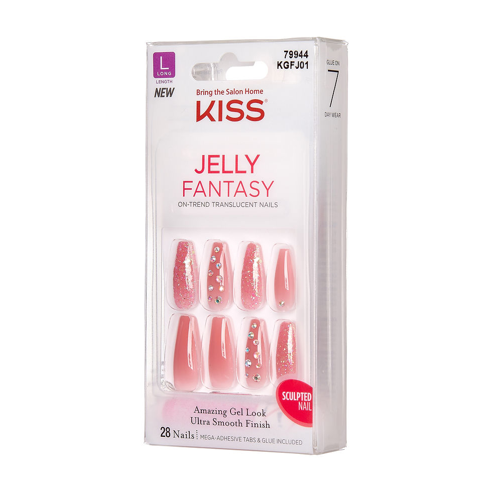 Thumbnail: KISS Gel Fantasy Jelly Nails - Be Jelly