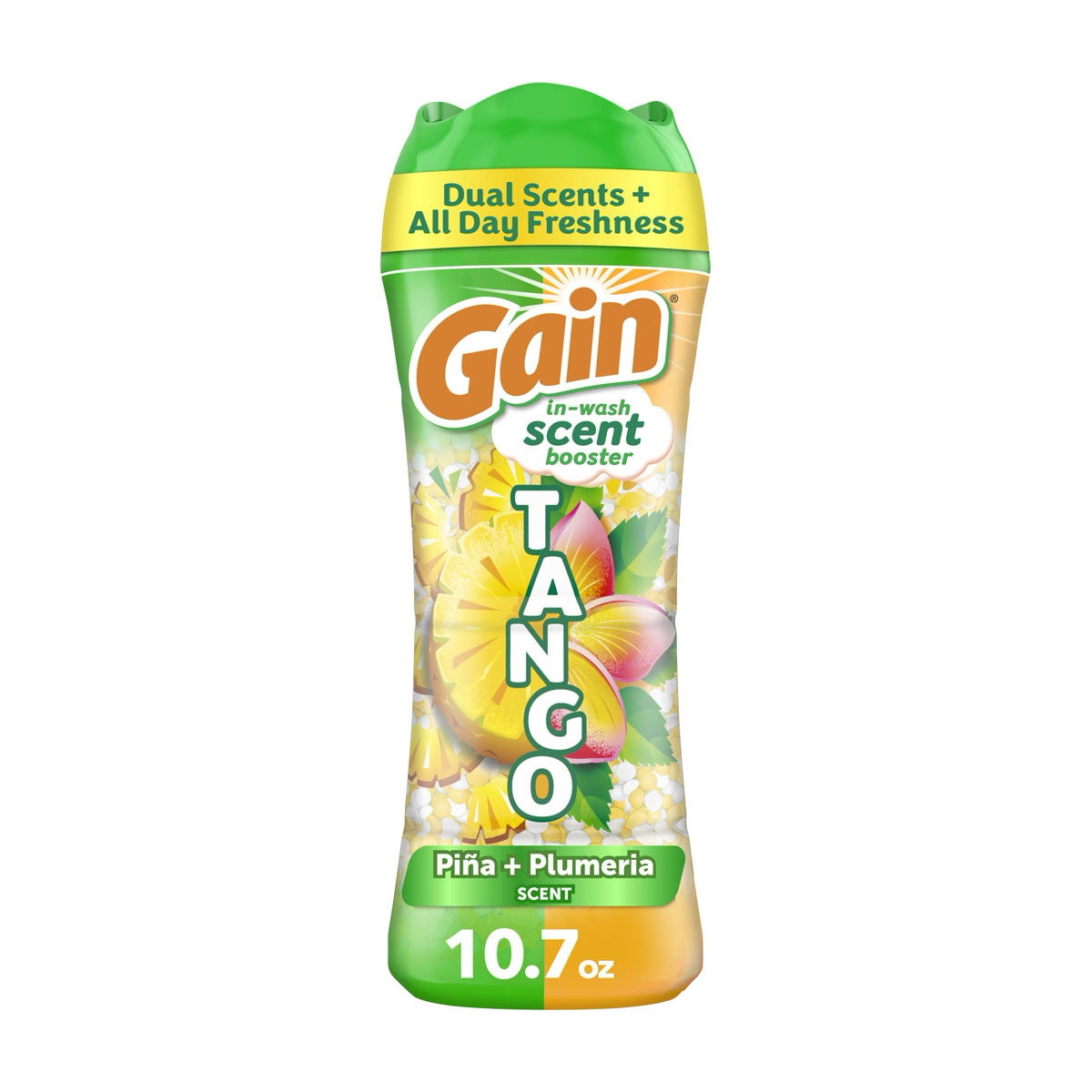 Gain Tango 2-in-1 Dual Scent In-Wash Laundry Scent Booster Beads, Piña & Plumeri