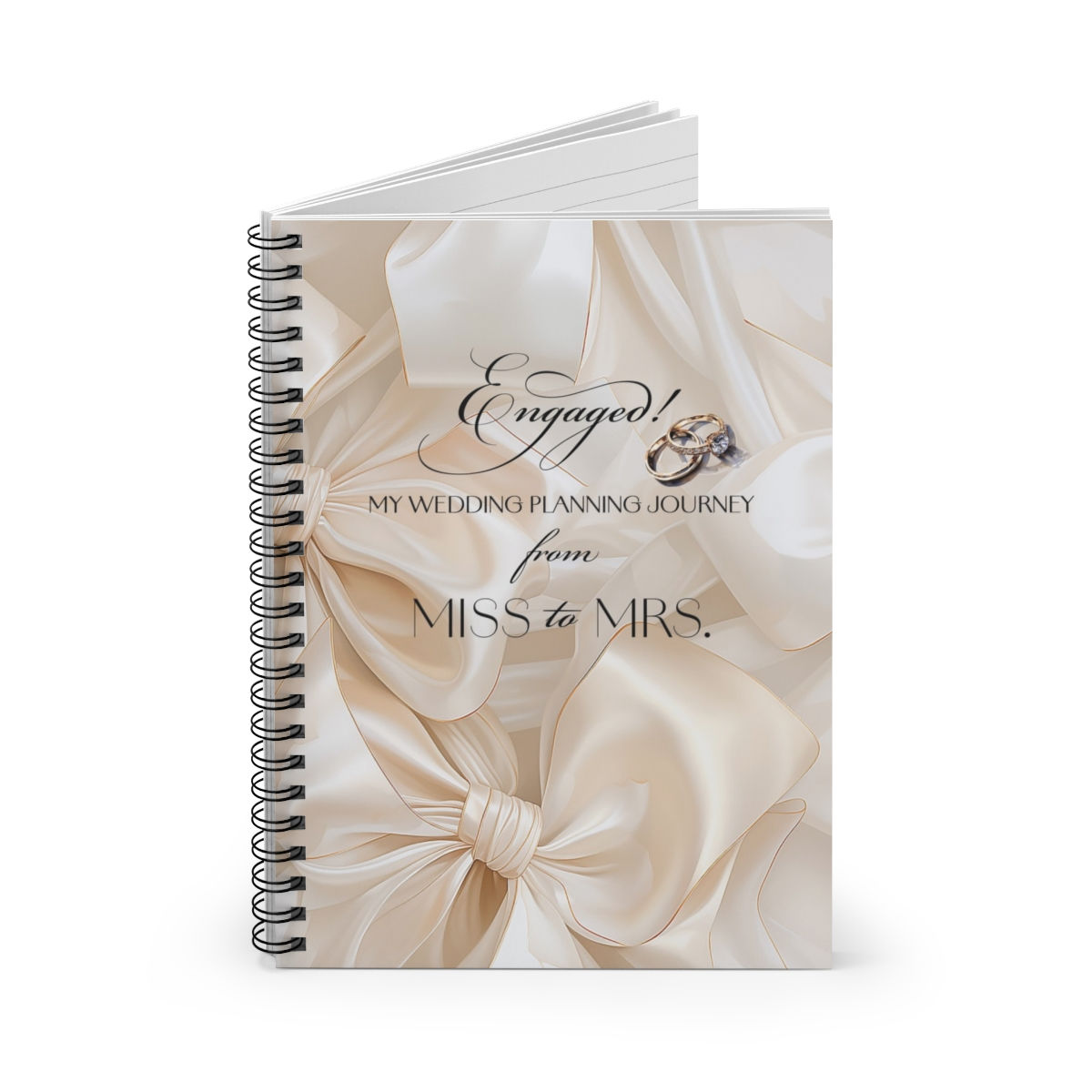 Miss to Mrs. Planning Spiral Notebook
