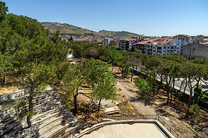 Çamlı Park'ın düzenleme çalışmaları üç yıldan uzun bir süre içinde tamamlanamadı. Fotoğraf: Yücel Tunca-2021