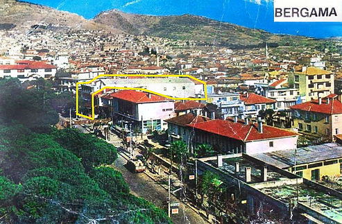 Bergama kartpostallarında Kermes Sineması. 1980'ler