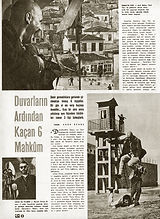 Duvarların Ötesi filminin Ses dergisindeki haberi. 1964