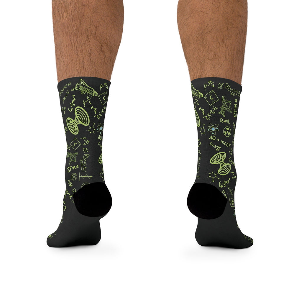 Thumbnail: Quantum AstroPhysics  Socks (One Size)