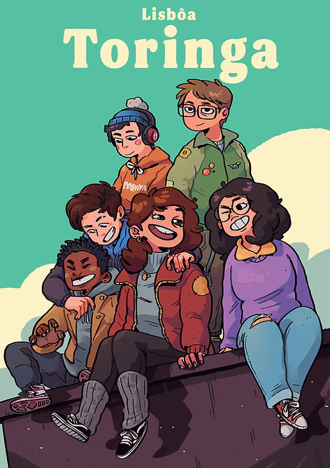 Capa de Toringa, um livro infanto-juvenil de aventura, ação e uma pitada de drama