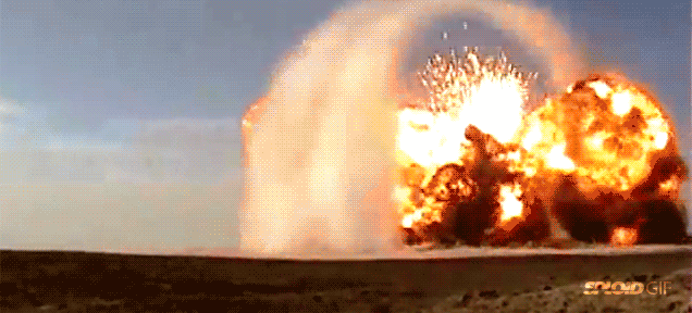 Exploding ordnance gif