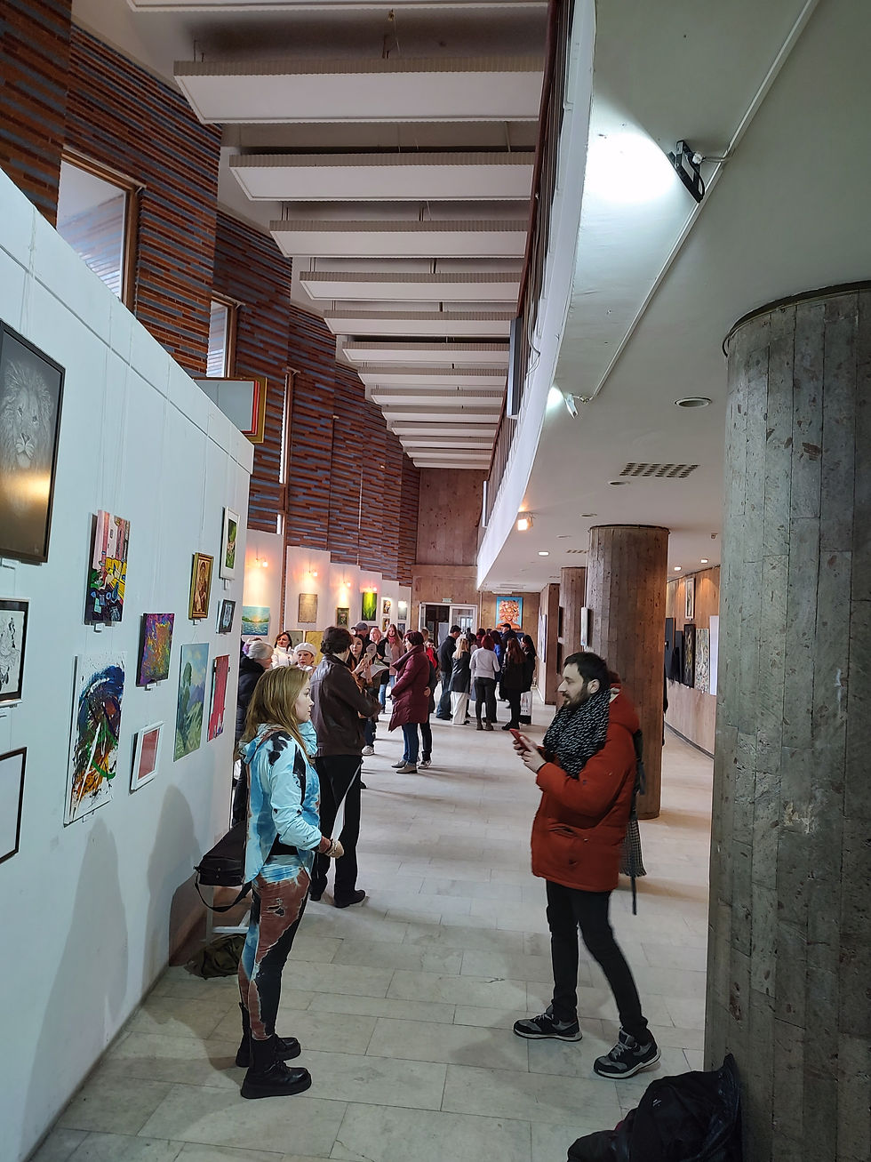 Collective exhibition "Canvas of Fate"