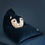 Thumbnail: Velvet Essaouira Beanbag - Night Blue