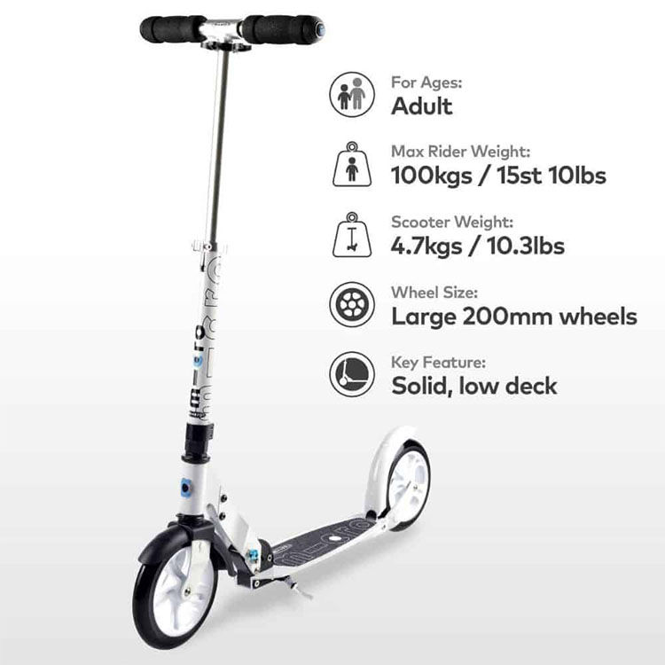 Thumbnail: Classic Scooter – White