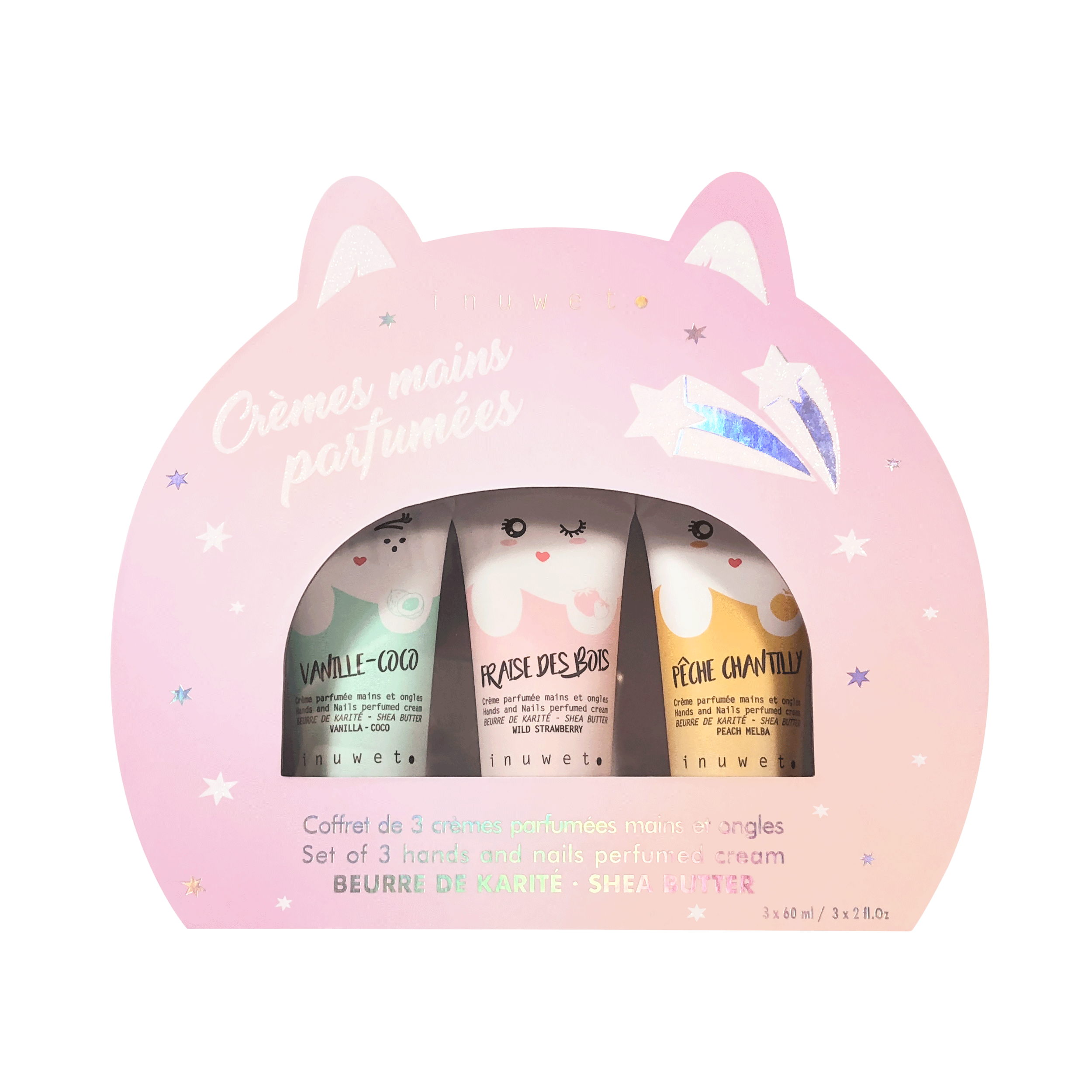 Glitter Hand Cream Set of 3