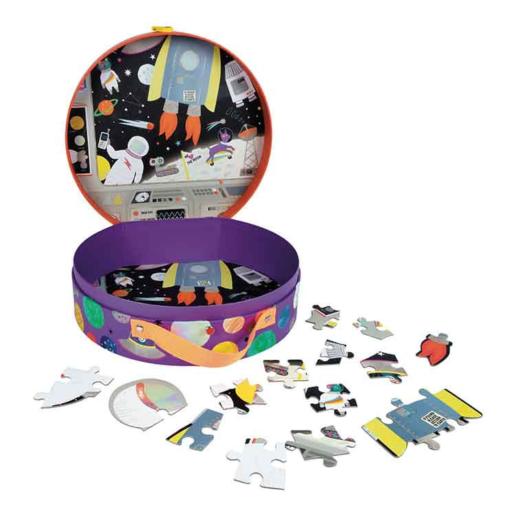 Thumbnail: Space Puzzle 3 in 1 - 100pcs