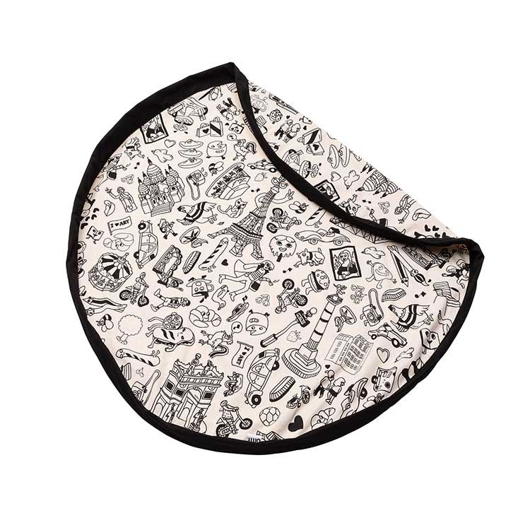 Thumbnail: OMG Paris Colour in Toy Storage Bag / Playmat