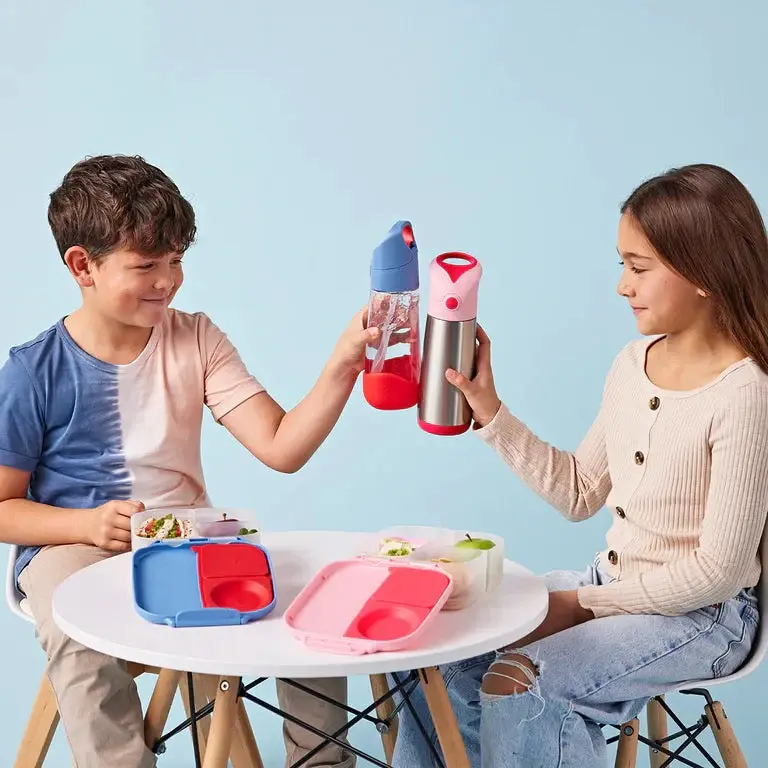 Thumbnail: 500mL Insulated Drink Bottle - Flamingo Fizz