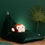 Thumbnail: Velvet Essaouira Beanbag - Jungle Green