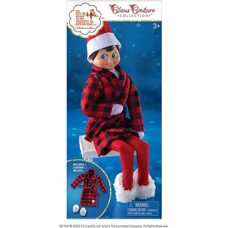 Thumbnail: Elf on the Shelf Clothes - Cozy Robe & Slippers