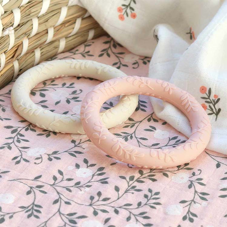 Thumbnail: Silicone Teether - Classic Strawberry Cream