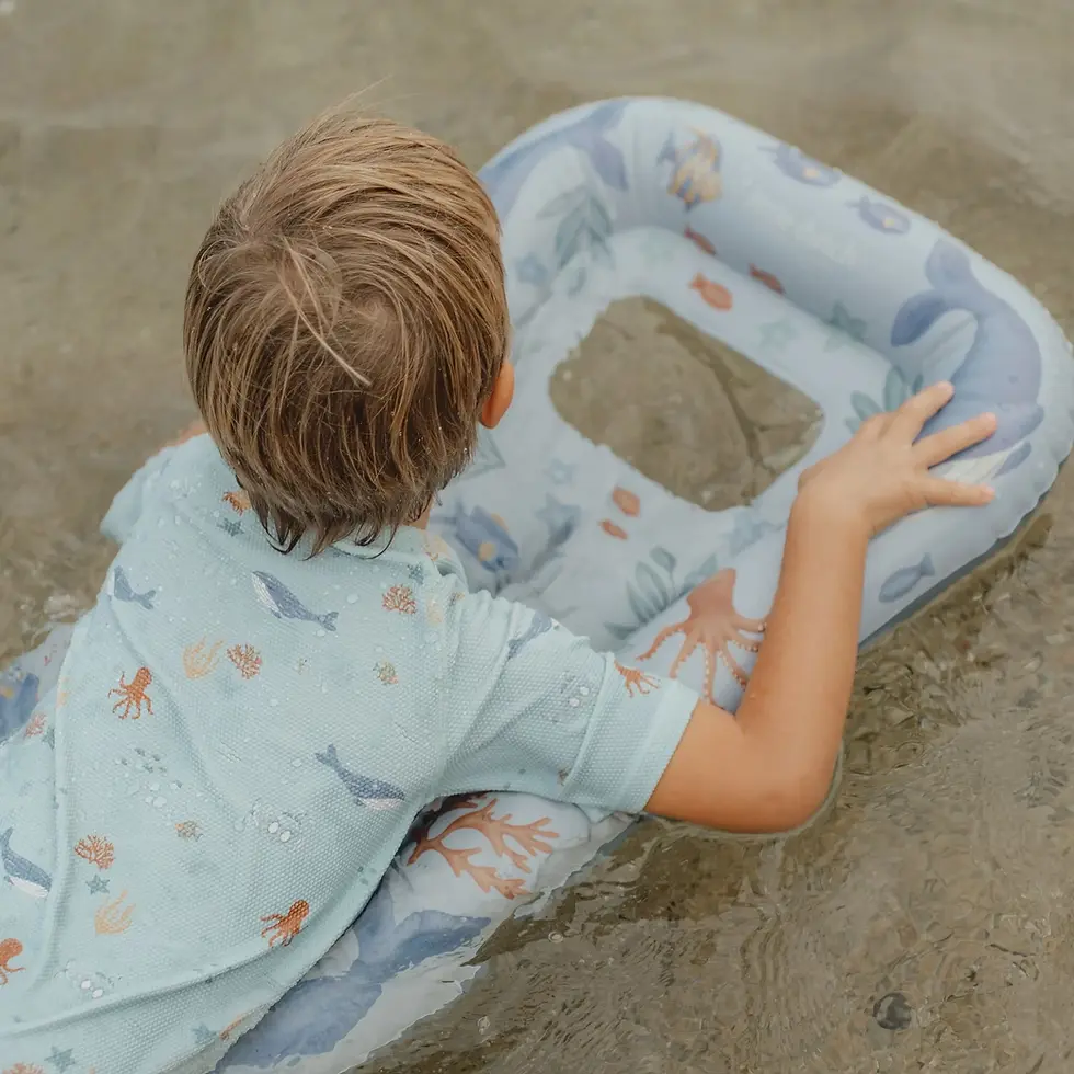 Thumbnail: Air mattress - Blue - Ocean World