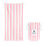 Thumbnail: Beach Towel - Malibu Pink (S)